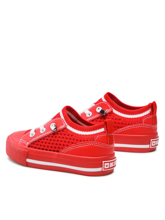 Big Star Shoes Big Star Shoes Tennised JJ374395 Punane