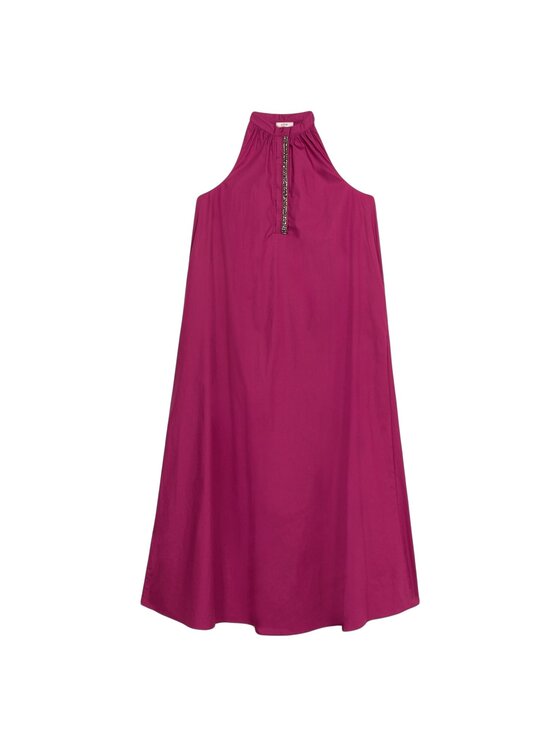 Oltre Oltre Sukienka codzienna 7414J100831N019 Różowy A-Line Fit