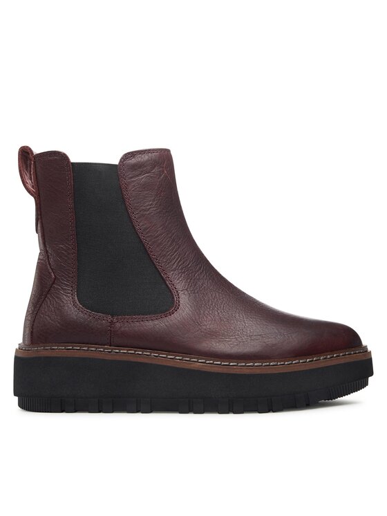 Clarks Chelsea cipele Orianna W Up 261748224 Tamnocrvena Modivo.hr