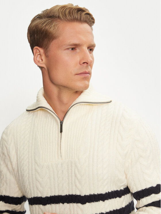 Guess Guess Sweater M4BR12 Z3HA2 Ekru Regular Fit