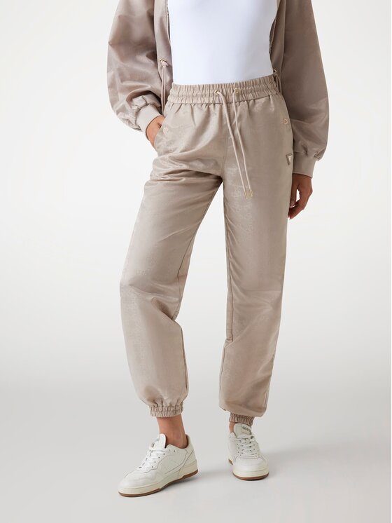 Guess Spodnie materiałowe 177277 Beżowy Slim Fit