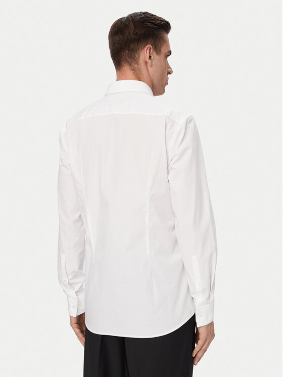 HUGO HUGO Koszula Koey 50561154 Biały Slim Fit