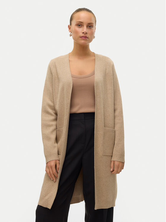 Vero Moda Vero Moda Cardigan Saba 10309316 Bej Regular Fit