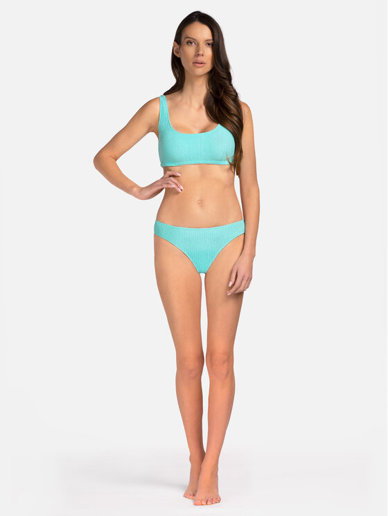 Miss Lou Miss Lou Bikini pezzo sopra G-SP1-M Verde