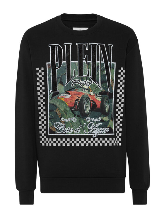 PHILIPP PLEIN PHILIPP PLEIN Bluza 24657 Czarny Regular Fit