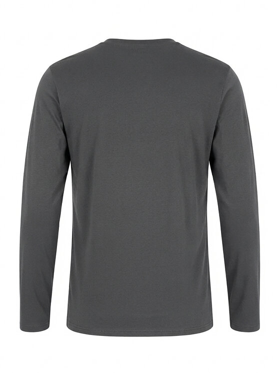 Ombre Ombre S dlouhým rukávem L173 Tmavě šedá Regular Fit