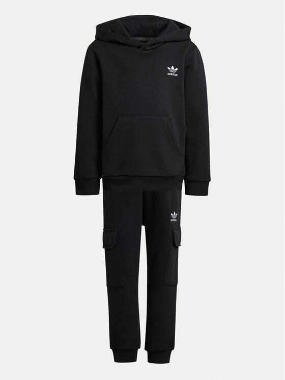 adidas adidas Trenirka IW1019 Črna Regular Fit