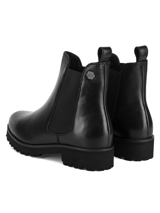 MEXX MEXX Kotníková obuv s elastickým prvkem MICP1710743W PUR MOBI Černá