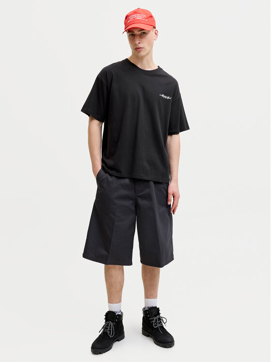Jack & Jones Jack & Jones T-särk Eterna 12295544 Must Loose Fit