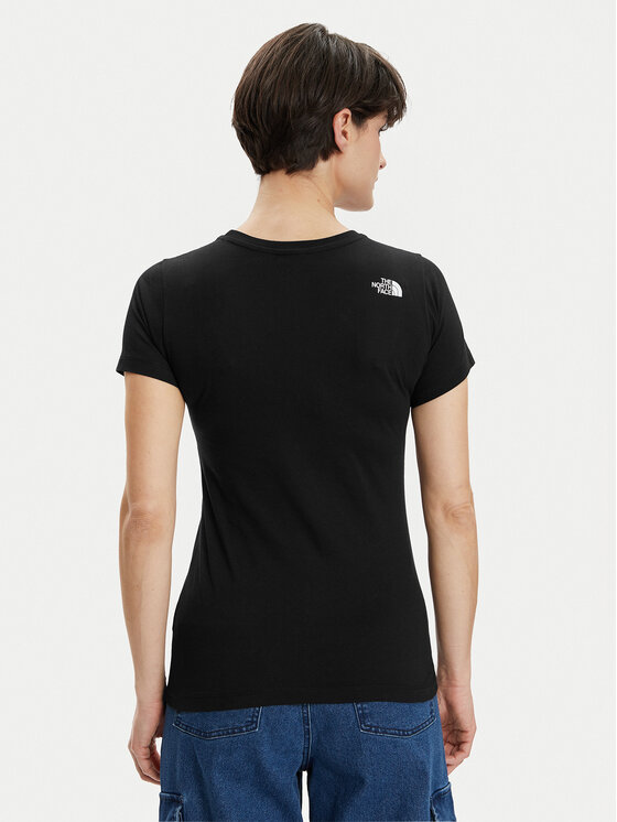 The North Face The North Face T-Shirt Easy NF0A87N6 Černá Regular Fit