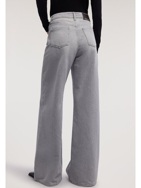 Trussardi Trussardi Jeansy P4149500450N0DH Szary Over Fit