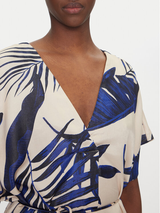 Vero Moda Vero Moda Літня сукня Vina 10327430 Бежевий Relaxed Fit