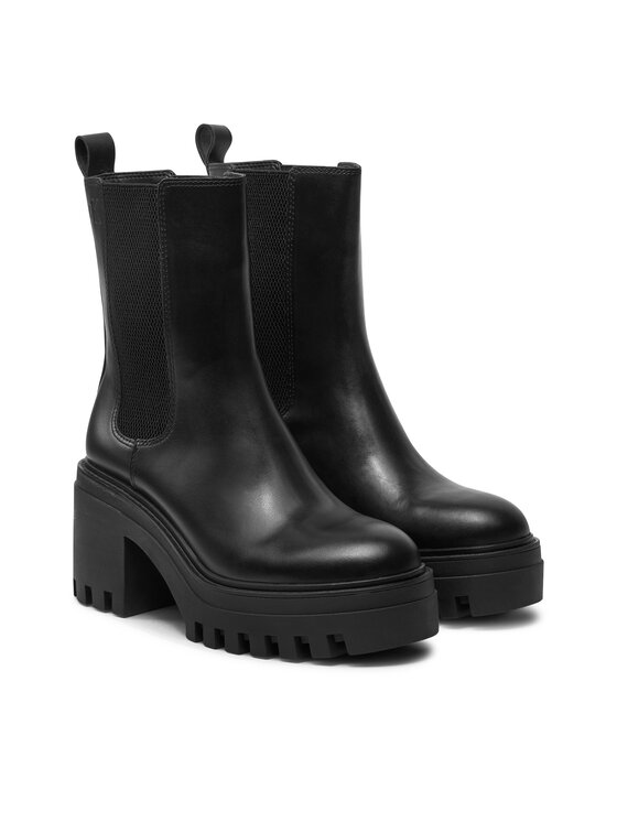 Calvin Klein Jeans Calvin Klein Jeans Botine Chunky YW0YW01547 Negru