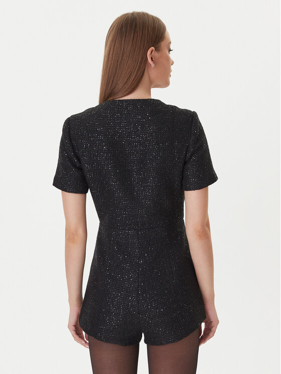 Bardot Bardot Jumpsuit Estelle 60098PB Nero Regular Fit
