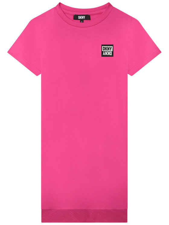 DKNY DKNY Hétköznapi ruha D32879 S Rózsaszín Regular Fit