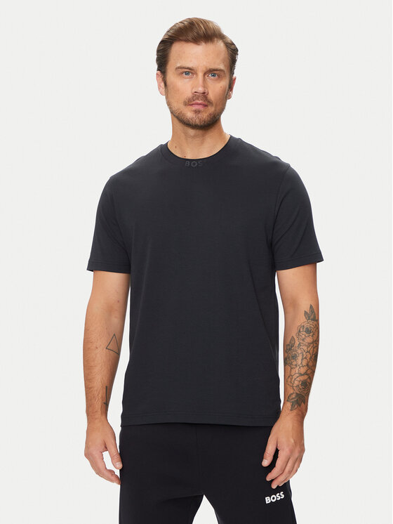 Boss T-shirt 50519354 Tamnoplava Relaxed Fit