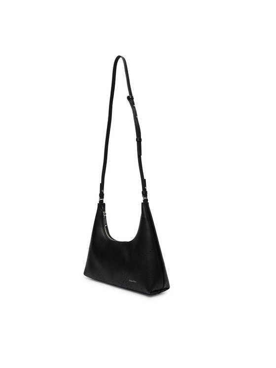 Calvin Klein Calvin Klein Kabelka Emblem Aop Perfor Lthr Bag LV04F3367G Černá