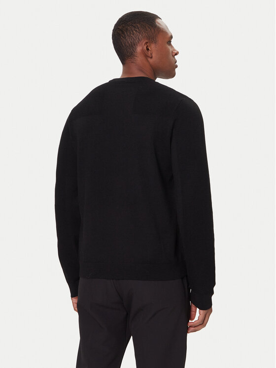 BOSS BOSS Sweter Momentum-X CN 50547507 Czarny Slim Fit