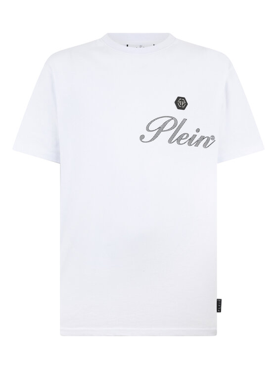 PHILIPP PLEIN PHILIPP PLEIN T-shirt 29875 Bianco Regular Fit