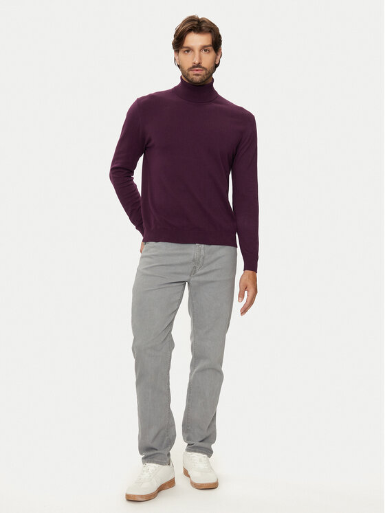 United Colors Of Benetton United Colors Of Benetton Ζιβάγκο 10CVU2519 Μωβ Regular Fit