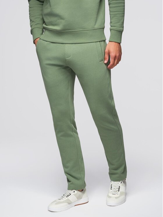 Ombre Ombre Komplet dresowy Z122 Zielony Regular Fit