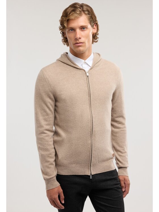 Trussardi Trussardi Kardigan M1048000164N006 Kremowy Regular Fit