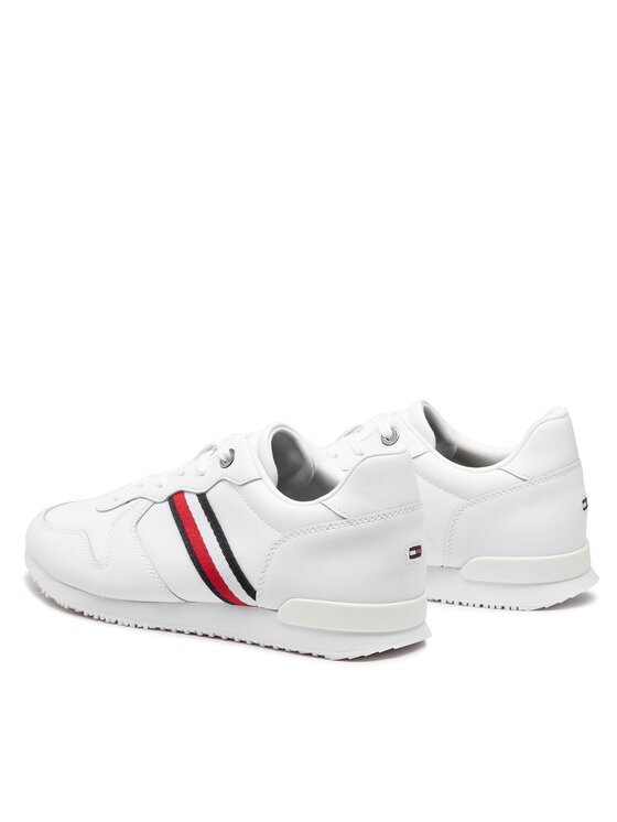 Tommy Hilfiger Tommy Hilfiger Tenisice Iconic Runner Leather FM0FM04281 Bijela