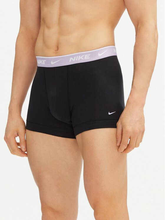 Nike Súprava 3 kusov boxeriek 0000KE1008 Čierna