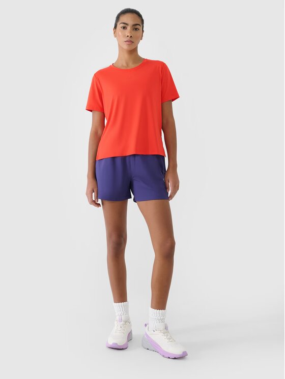 4F 4F Φανελάκι τεχνικό 4FRSS25TFTSF1236-62S Κόκκινο Oversize