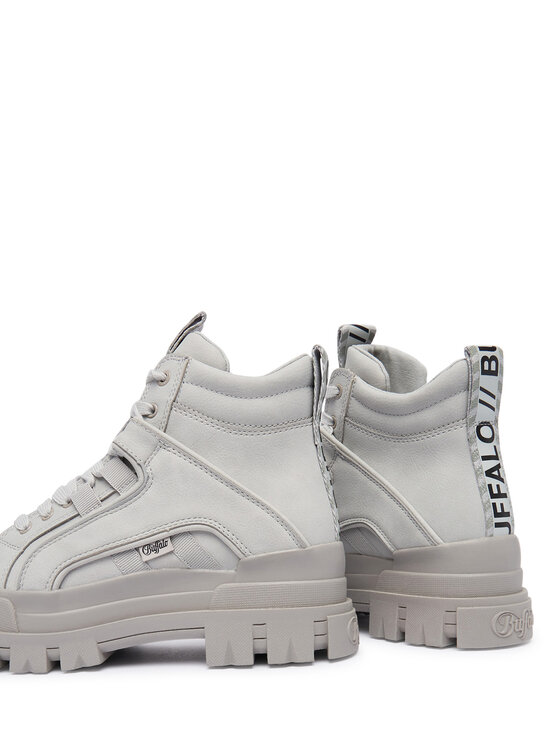 Buffalo Buffalo Schnürschuhe Buffalo Aspha NC Mid 1622603 Grau