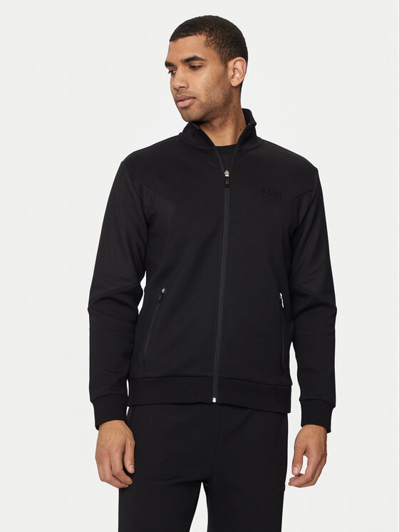 Boss Bluză Skaz 1 50510349 Negru Regular Fit