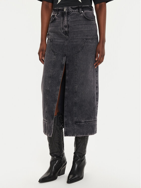 Pinko Sukňa Gregoriana Gonna 03903 A20U Čierna Regular Fit