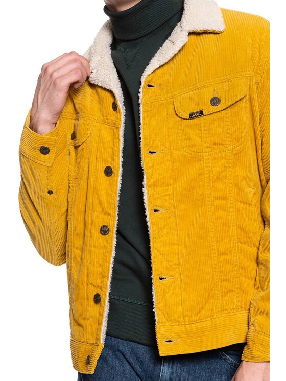 Lee Lee Giubbotto invernale SHERPA RIDER Giallo Regular Fit