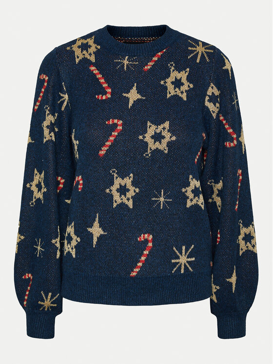 Pieces Pieces Sweater Sugar 17152789 Sötétkék Regular Fit
