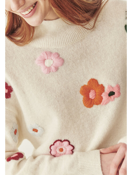TATUUM TATUUM Sweter KIKO Kolorowy Oversize