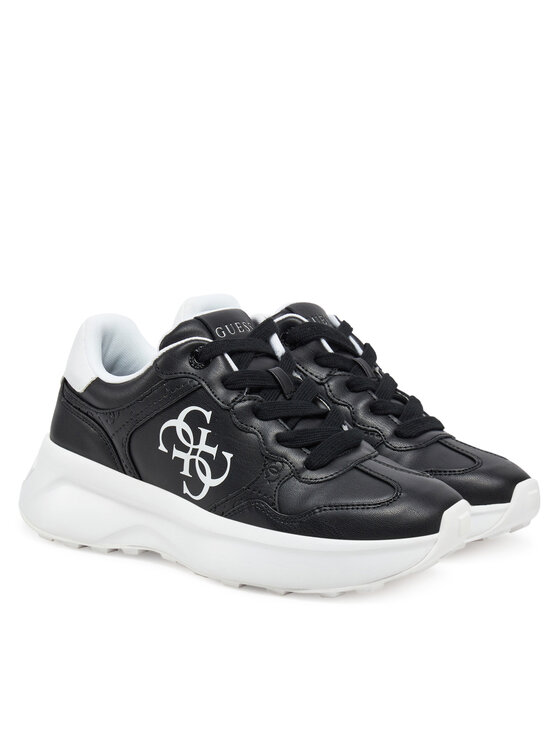 Guess Guess Sneakersy FLPLUC ELE12 Czarny