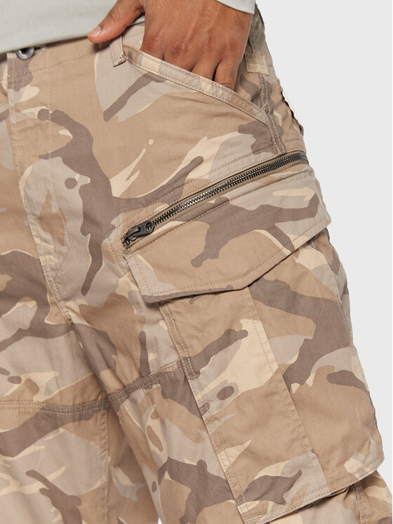 G-Star Raw G-Star Raw Medžiaginiai šortai Rovic D08566-C313-D212 Smėlio Relaxed Fit