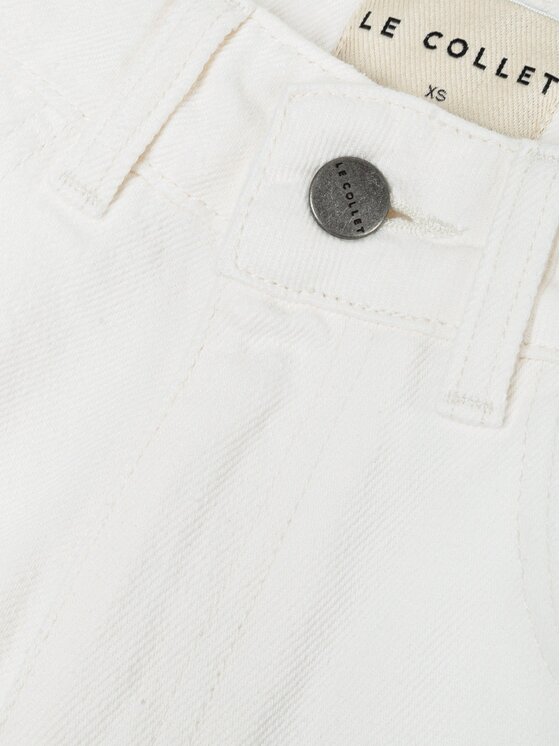 Le Collet Le Collet Jeansy NEW MARBELLA Beżowy Wide Leg