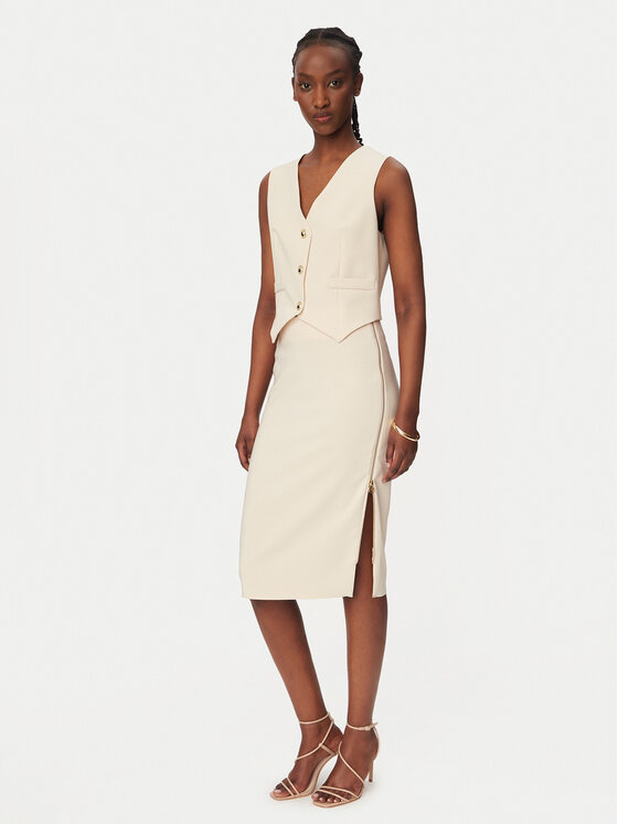 Rinascimento Rinascimento Gonna a matita CFC0127985003 Beige Slim Fit