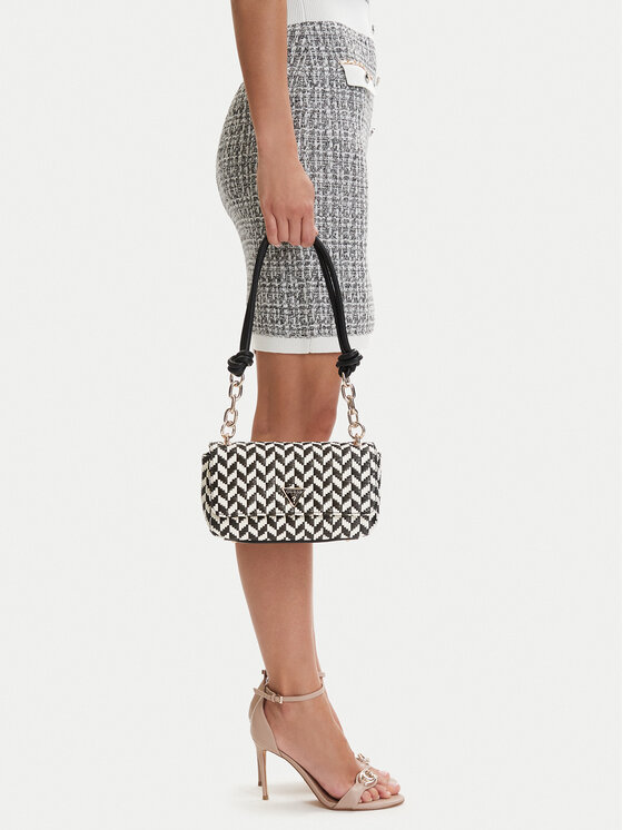 Guess Guess Дамска чанта Tessi HWWG76 91190 Черен