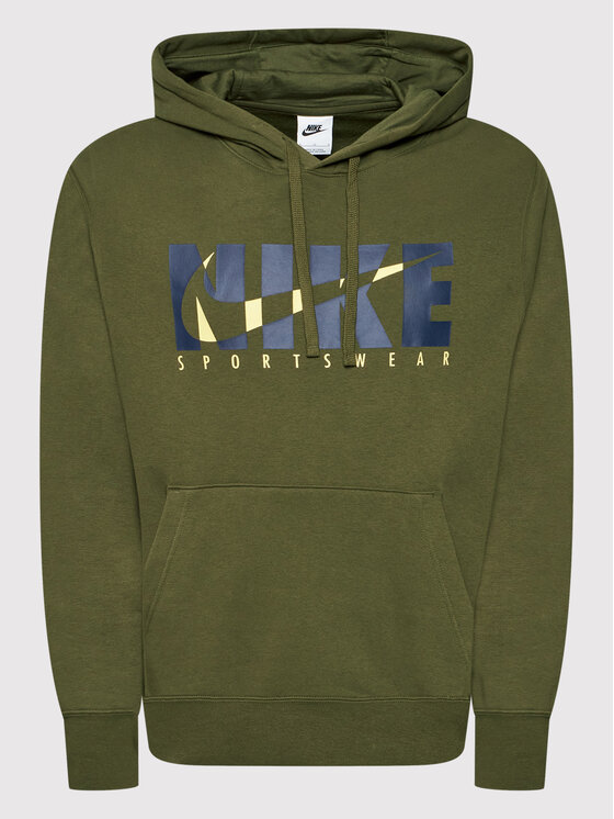 Nike Nike Dres Sportswear Graphic DD5242 Zielony Regular Fit