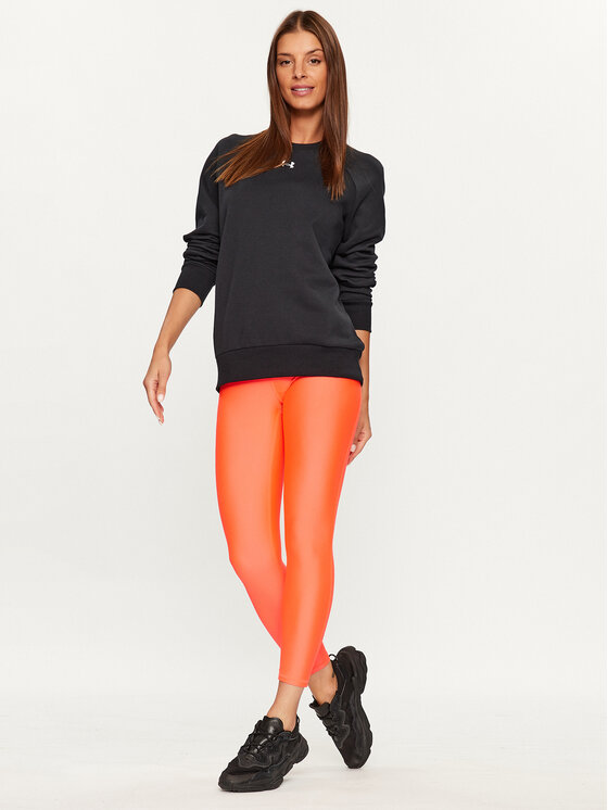 Under Armour Under Armour Mikina Ua Rival Fleece Crew 1379508 Černá Loose Fit