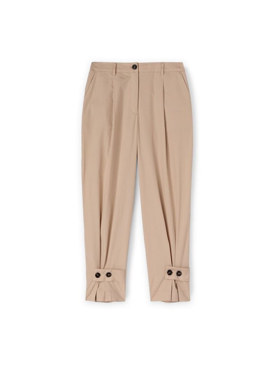 Motivi Motivi Pantaloni di tessuto P003Q003966N002 Écru Boy Fit