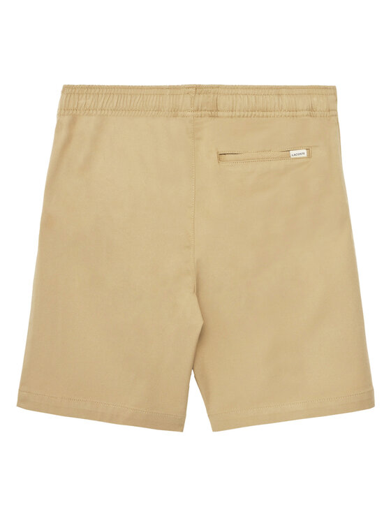 Lacoste Lacoste Športové kraťasy FJ5242 Béžová Regular Fit
