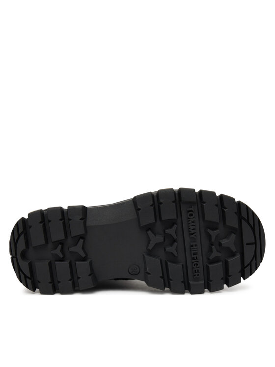 Tommy Hilfiger Tommy Hilfiger Ορειβατικά παπούτσια Lace-Up Bootie T3A5-34046-1695 S Μαύρο