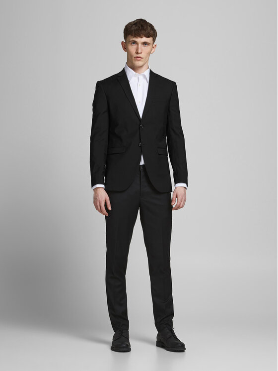 Jack&Jones Jack&Jones Kostiumas Franco 12181339 Juoda Super Slim Fit