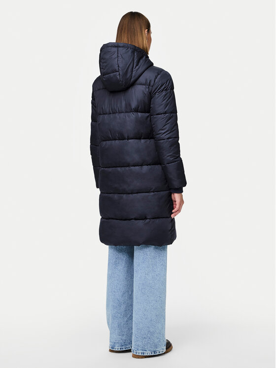 Pieces Pieces Télikabát 17115627 Sötétkék Regular Fit
