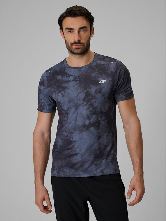 4F 4F Koszulka techniczna NO LIMITS Czarny Regular Fit
