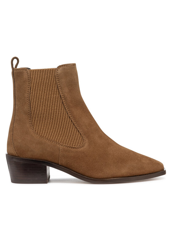 Geox Geox Polokozačky D Texica D46MYA 022NH C6372 Hnědá
