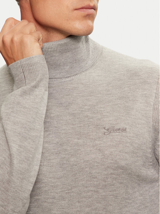 Guess Guess Гольф Ebenezer M4BR05 Z3H82 Сірий Regular Fit